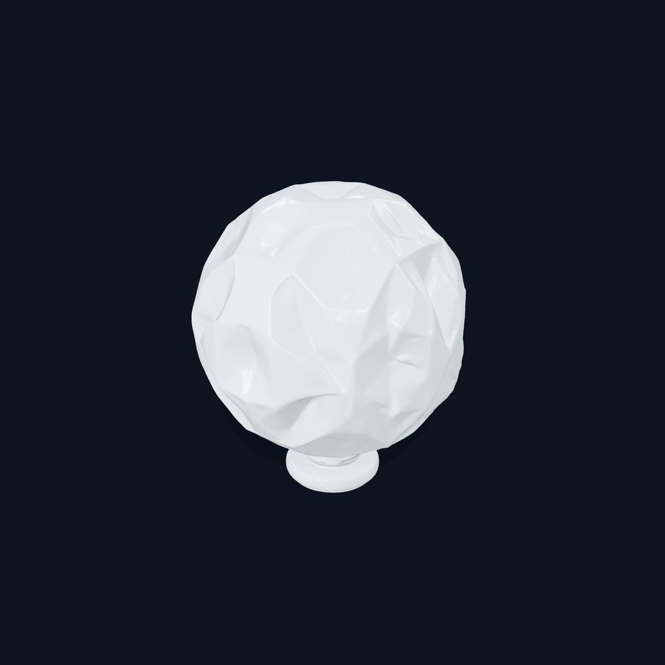 Crystal Ball model pack with Faceted Design